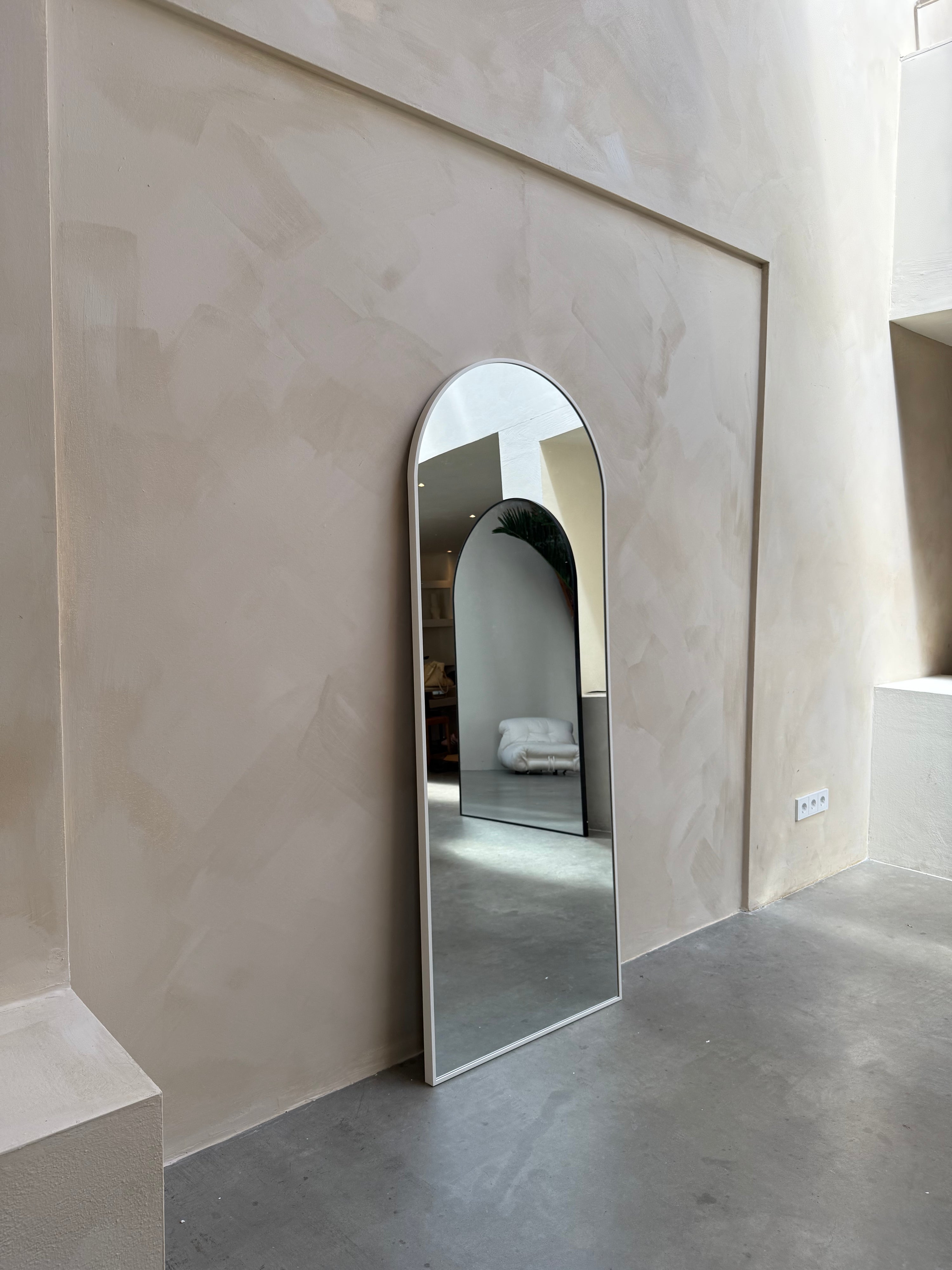MINI LOFT SPIEGEL MOON | 170cm x 80cm wit